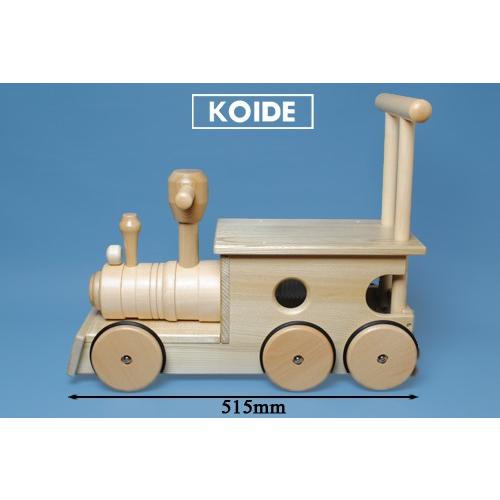 汽車ポッポ （木製車輪）KOIDE 日本製 木のおもちゃ 出産祝い 誕生日