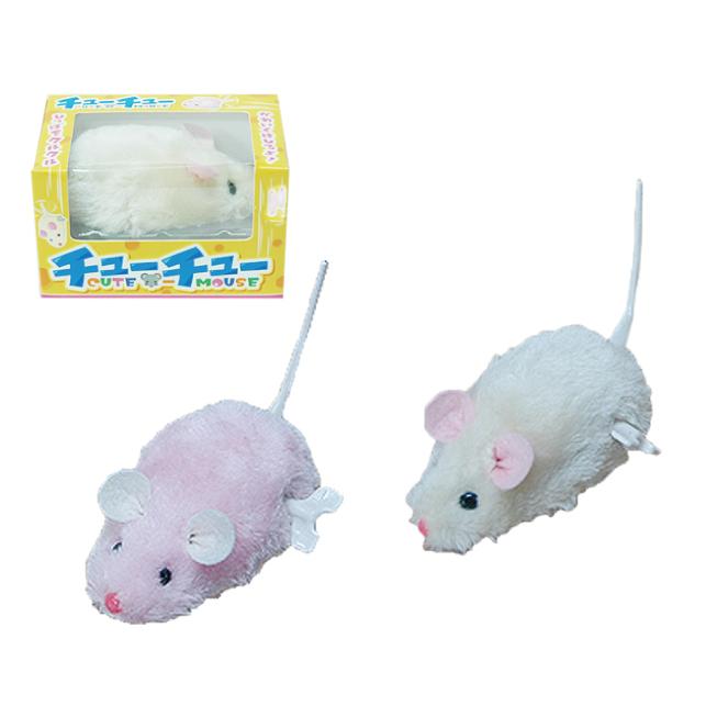 ゼンマイで走る ねずみ ハムスター のおもちゃ チューチュー 21 036 チカトーイ 通販 Yahoo ショッピング