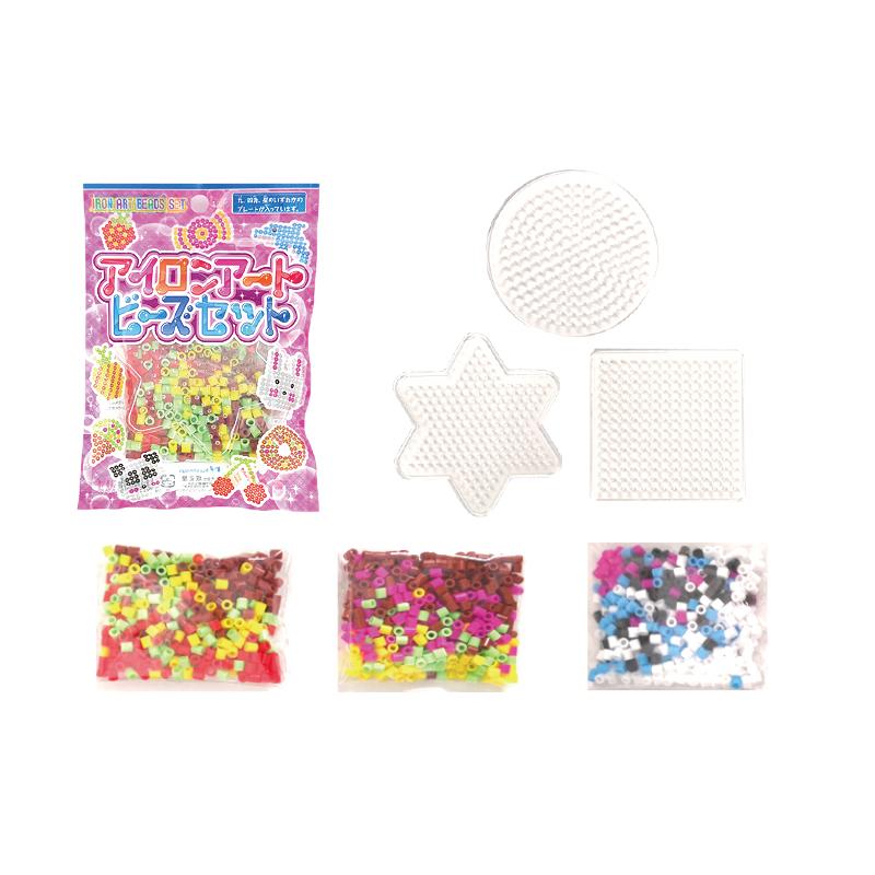 おもちゃ 手芸 アイロンアートビーズセット プレート3種類の内1種類 丸型 四角 星型より 21 039 チカトーイ 通販 Yahoo ショッピング