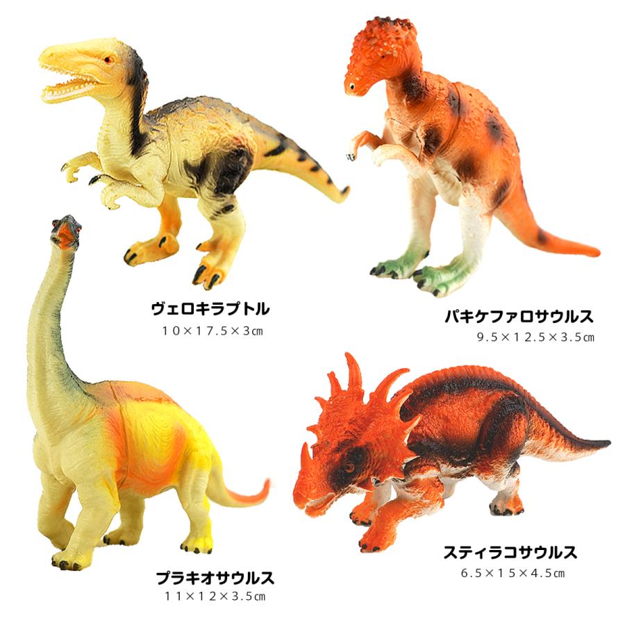 恐竜ワールド　１個（成近屋）おもちゃ　玩具　フィギュア　ブラキオサウルス　トリケラトプス｜chicatoy｜02