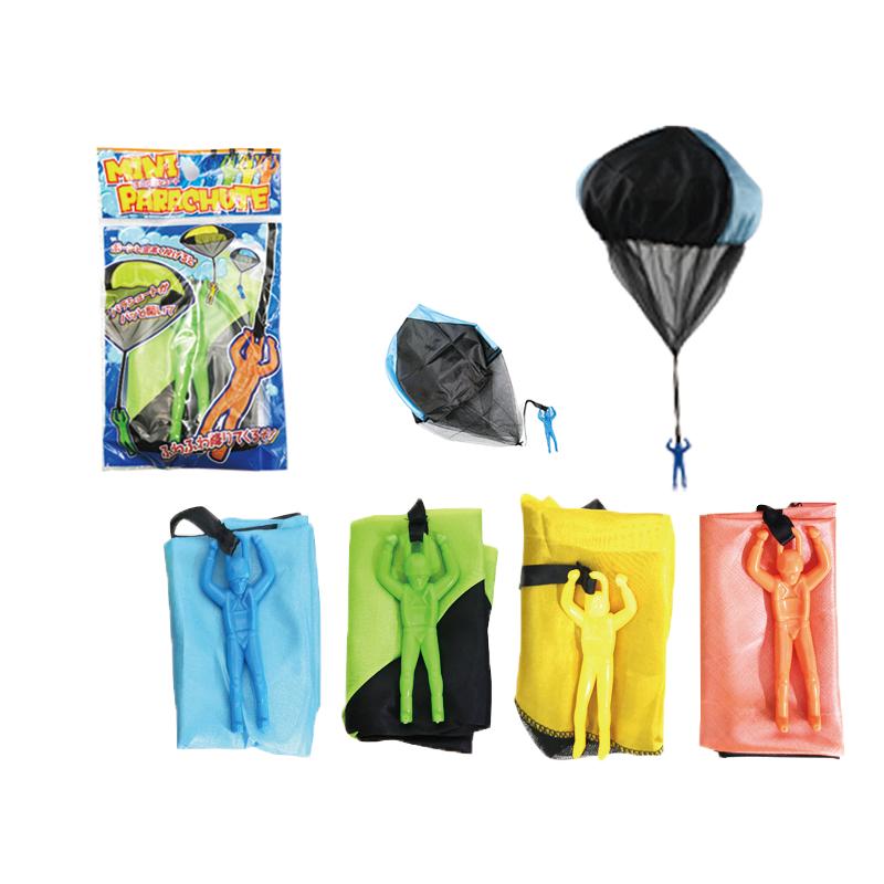 ミニパラシュート 1個（成近屋）おもちゃ 玩具 落下傘 アウトドア