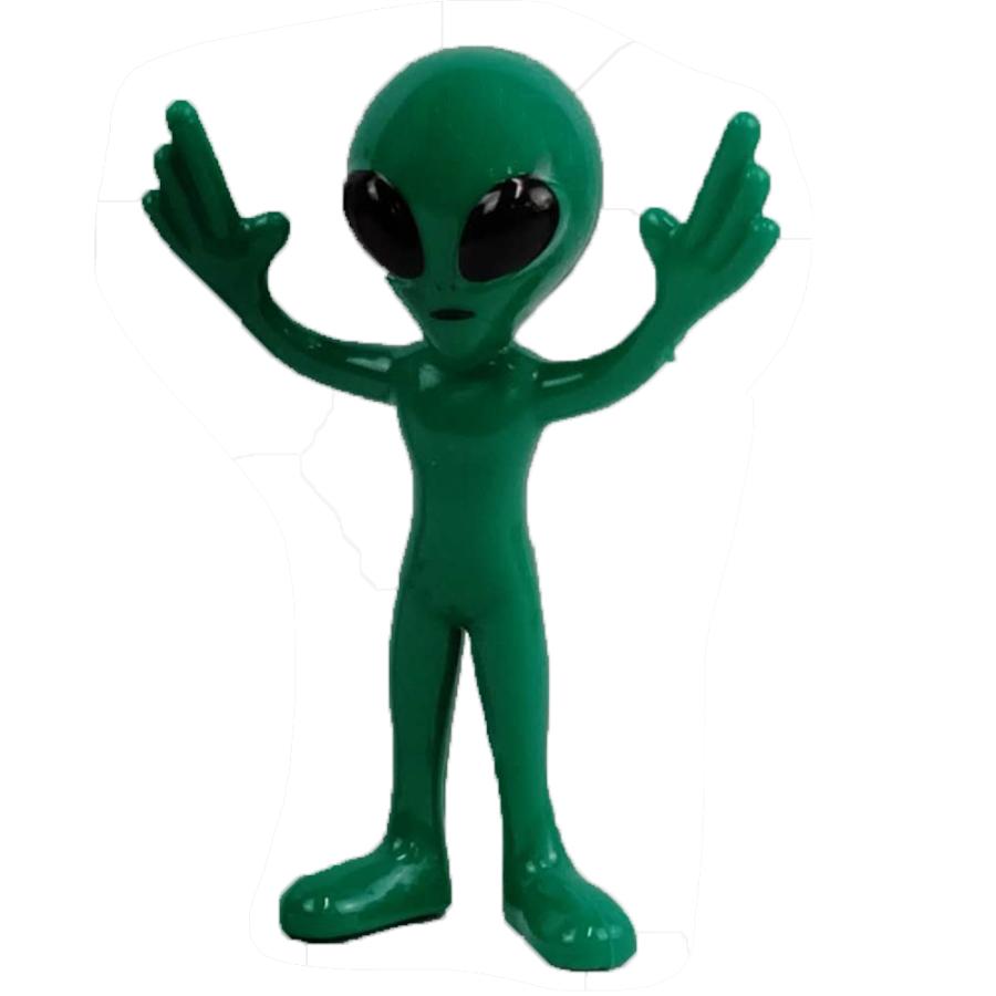 くねくねエイリアン（成近屋）おもちゃ 玩具 宇宙人 フィギュア