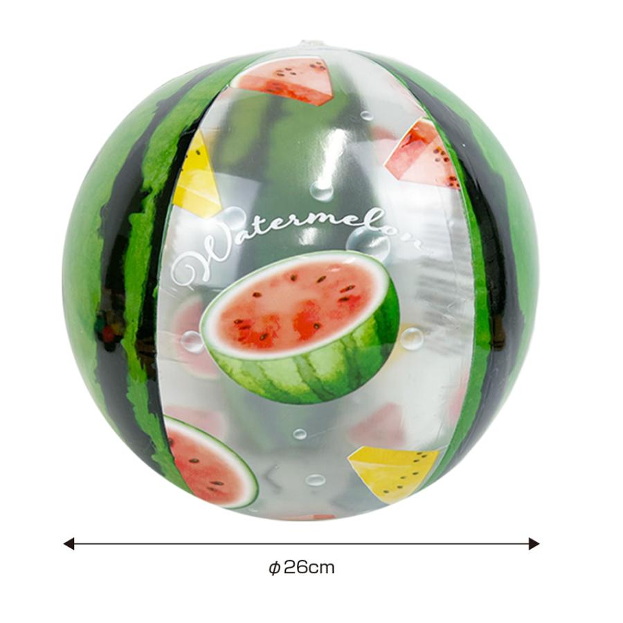 ビーチボール スイカ（成近屋）おもちゃ 玩具 ビニール すいか