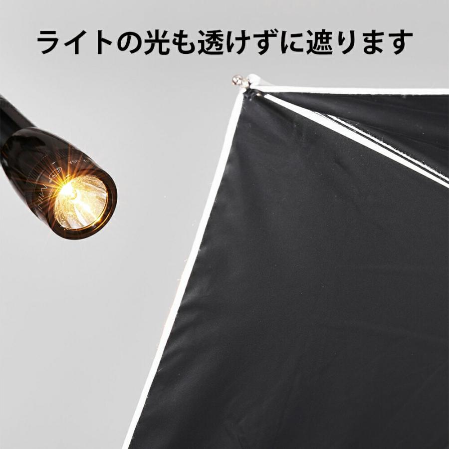 Waterfront（ウォーターフロント） 傘 日傘 完全遮光 折りたたみ 軽量