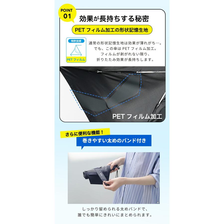 Waterfront（ウォーターフロント） ポケフラットクイック 折りたたみ傘