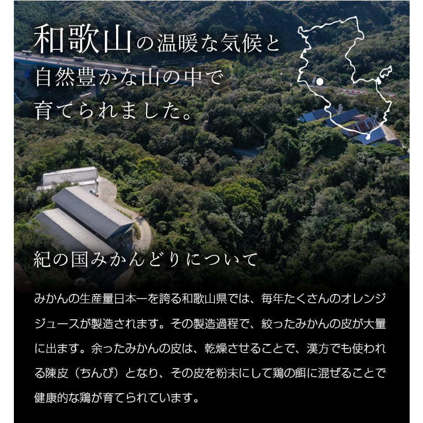 鶏肉 国産 紀の国みかんどり 手羽中ハーフ 1kg (冷凍) 手羽｜chicken-nakata｜06