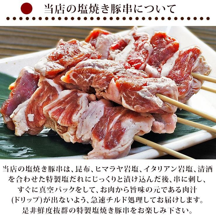 【 送料無料 】 焼きとん 塩 バイキング 200本 bbq BBQ バーベキュー 贈り物 ギフト 焼肉 焼鳥 焼き鳥 焼き肉 惣菜 肉 生 チルドの画像