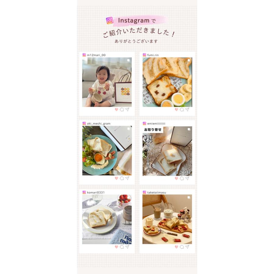 栗きんとん 生食パン 中津川 食パン お取り寄せ ちこり村 4本セット プレゼント 贈り物 ギフト 送料無料 冷凍 | ちこり村 | 03