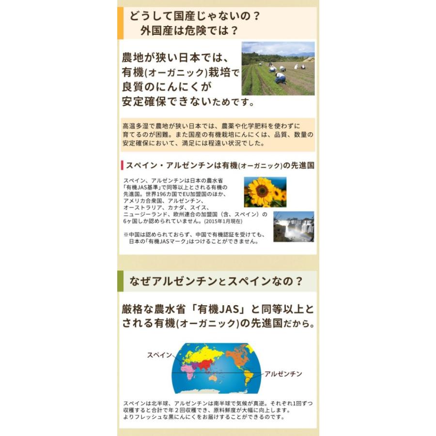 黒にんにく ちこり村 30g × 8袋 送料無料 人気 発酵黒にんにく 黒大蒜 有機栽培 オーガニック メール便｜chicory｜13