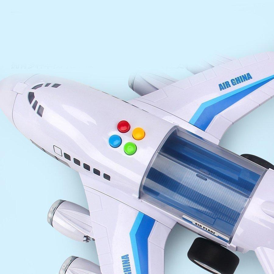 飛行機おもちゃダイキャスト旅客機子供シミュレーション音楽男の子航空機｜chidorisyojistore｜08