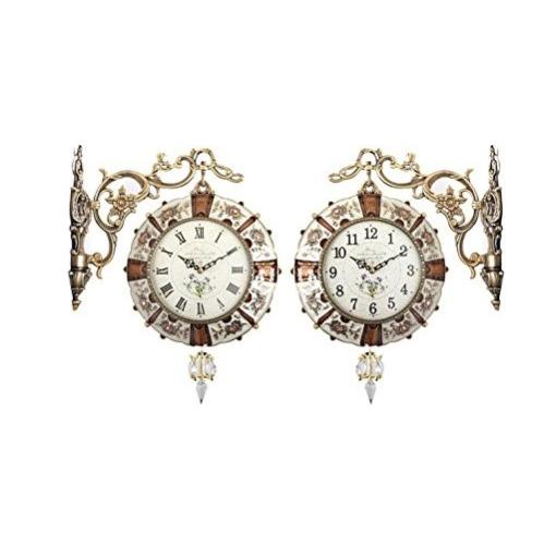 ★新品 ウォールクロック 壁掛 両面時計 掛け時計 シャビー アイボリー 楽天市場】8/18(月)限定！10%OFFクーポン配布中♪ 時計 壁掛け