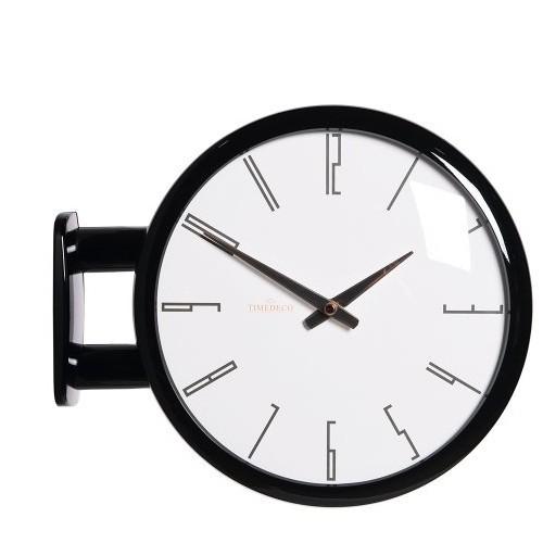両面壁時計 楽天市場】壁掛け両面時計OLD STREET BOTHSIDE CLOCK Lサイズ