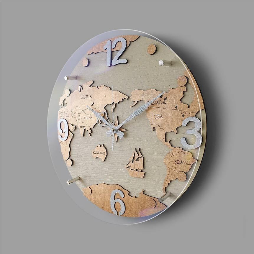 電波掛時計 地球儀掛け時計-white 壁掛け時計 おしゃれ 掛時計 北欧 電波掛時計 地球儀掛け時計-white 壁掛け時計 おしゃれ 掛時計