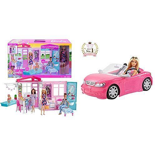 人気ブランドを バービー かわいいピンクのプールハウス Fxg55 バービーとおでかけ かわいいピンクのクルマ Fpr57 セット買い チエゾー Com 通販 Yahoo ショッピング 手数料安い Www Doctor Plan Com