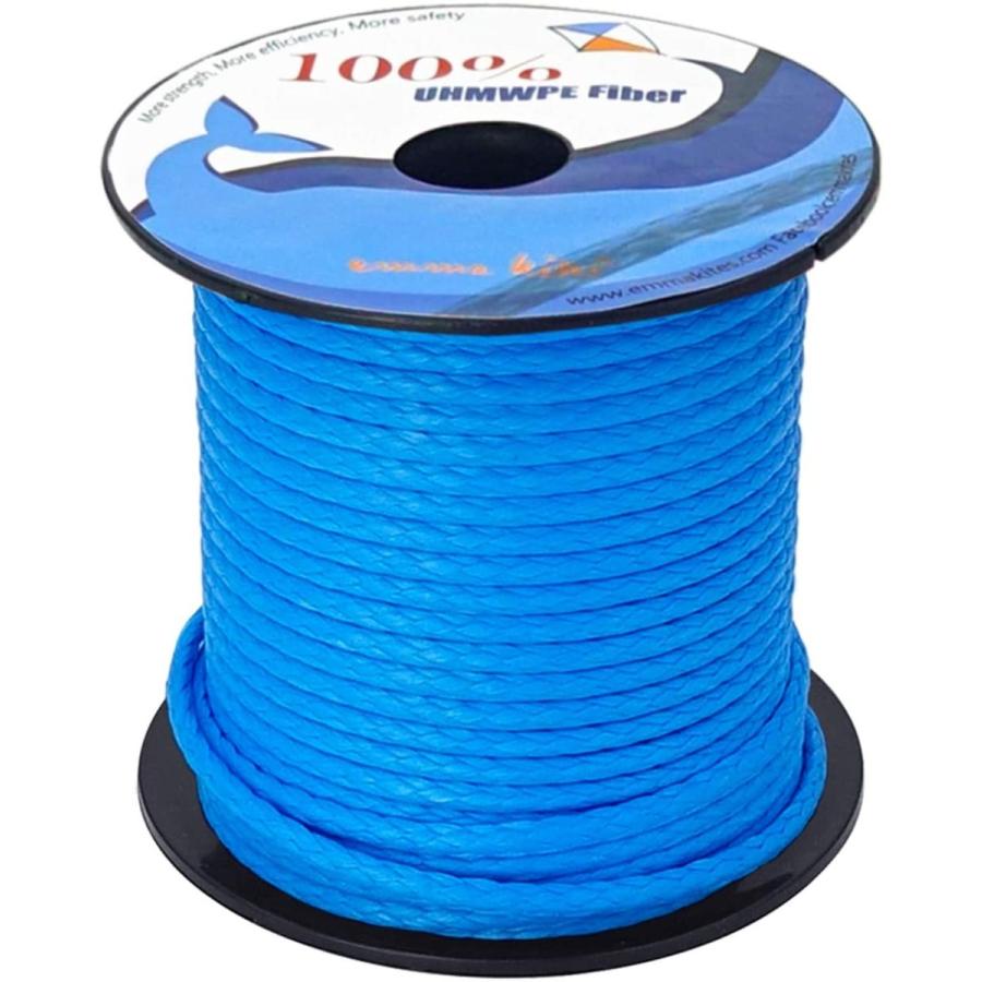 送料無料 新品 Emma Kites 100 ダイニーマコード 超高強度ポリエチレン繊維 2500kg 5500lb 破断強度 4 5mm直径 31mロール ブル Dprd Jatimprov Go Id