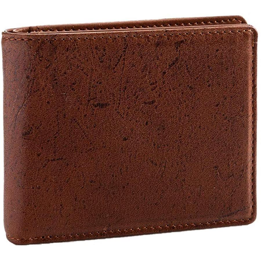 激安通販の ブラウン メンズ 財布 ウォレット ボックス型コインケース 本革 クーズー革 Kudu 二つ折り財布 スノビスト Snobbist 財布 Meorboston Org