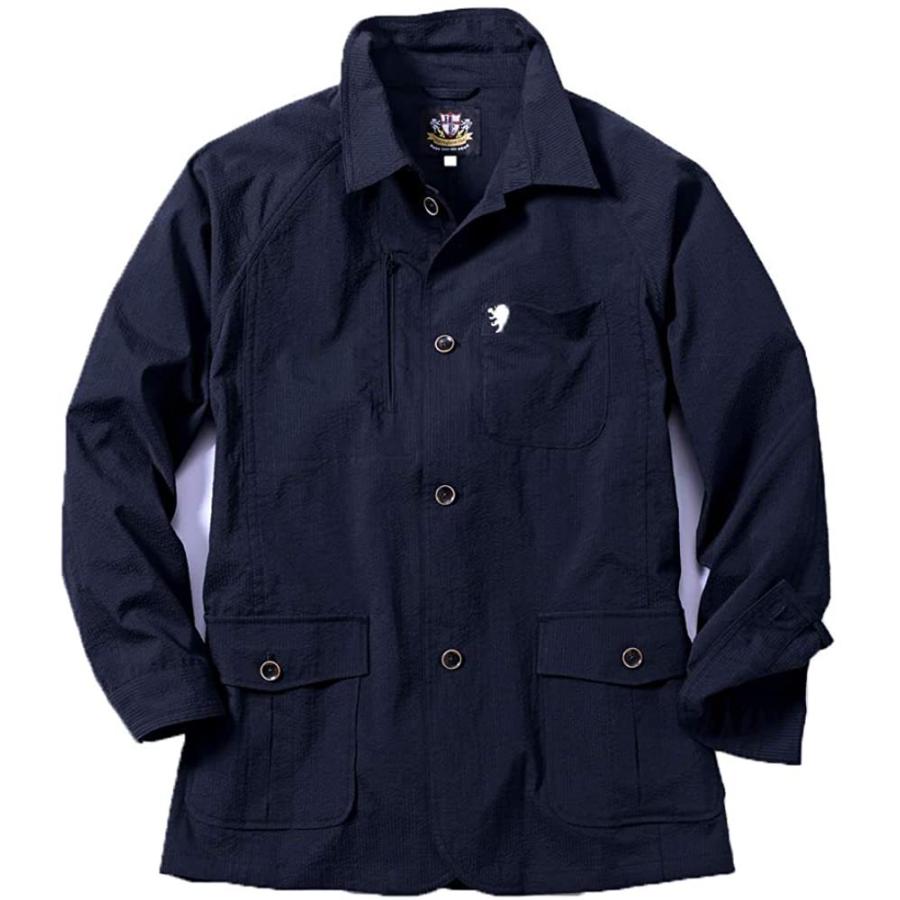 即納 春夏用 シアサッカー Club トラベルジャケット ヘリンボーンクラブ Herringbone メンズ ネイビー L ダウンコート Binghamtonhots Com