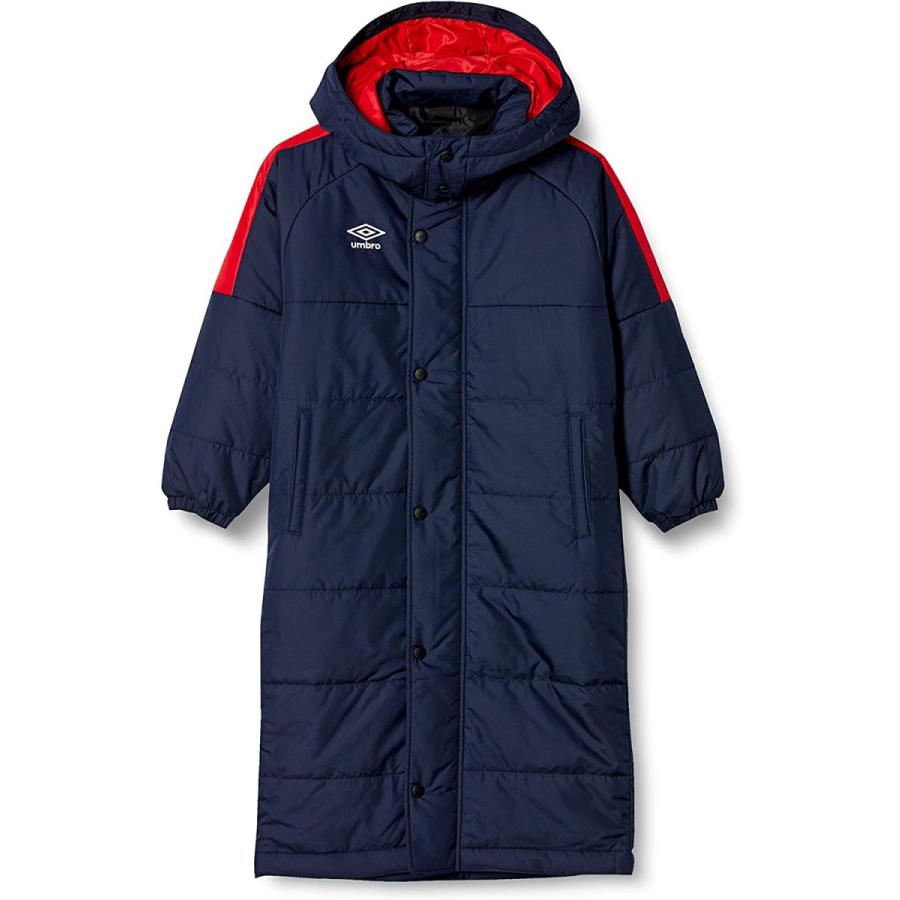 新品 ネイビー キッズ ロングパデッドコート Jr ロングパデットコート アンブロ 日本 相当 日本サイズ150 150 その他コート アウター Www 11thspace Com
