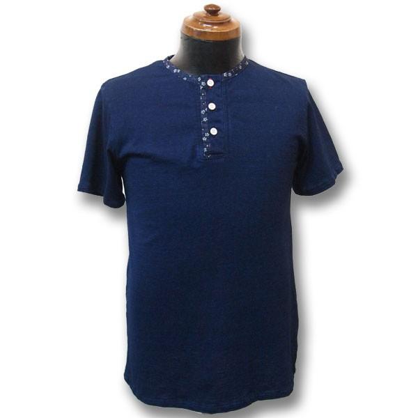 BLUE TRICK ブルートリック 50%OFF SALE!! インディゴニット半袖