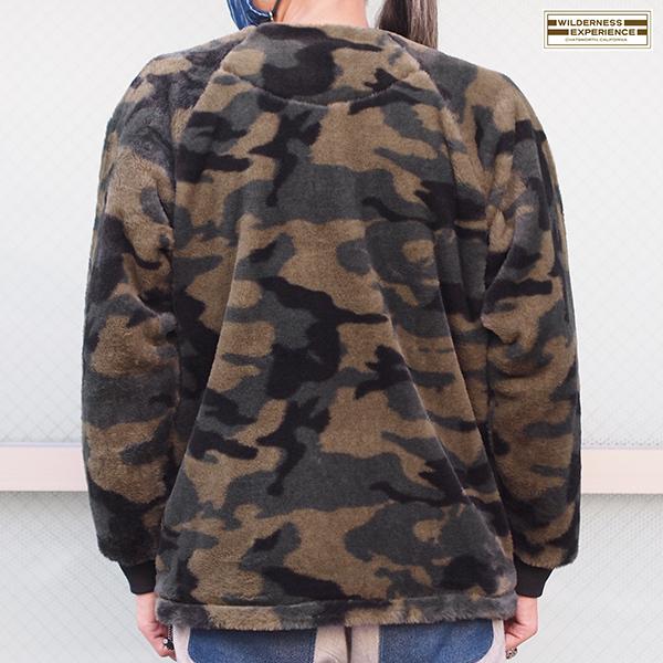 アンコキーヌスポーツ　蓄熱中わたミックスブルゾン　カモフラブラック　L 60/40クロスSorona(R)Dupont中綿ビッグポケットマウンテンパーカー