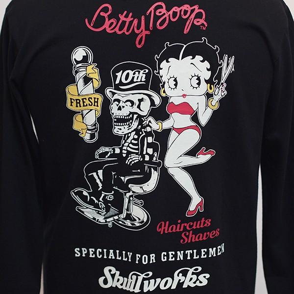 Skull Works スカルワークス ベティースカル10周年記念ロンT Skull Works スカルワークス ベティースカル10周年記念ロンT