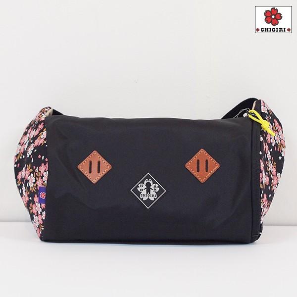 CHIGIRI ちぎり 桜金襴横型ウエストバック CC53-110S 和柄 桜 金襴