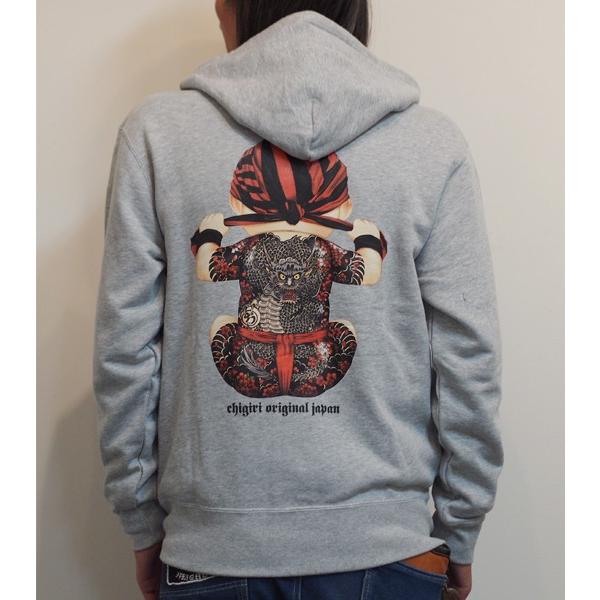 CHIGIRI チギリ 40%OFF SALE!! 立体原点回帰 パーカー CHL31-881 和柄