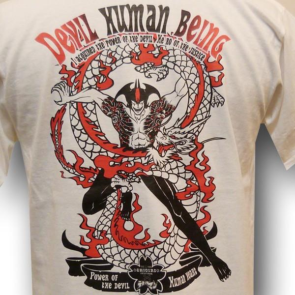 CHIGIRI チギリ 50%OFF SALE!! デビルマン Wネーム 闘龍Tシャツ 永井豪