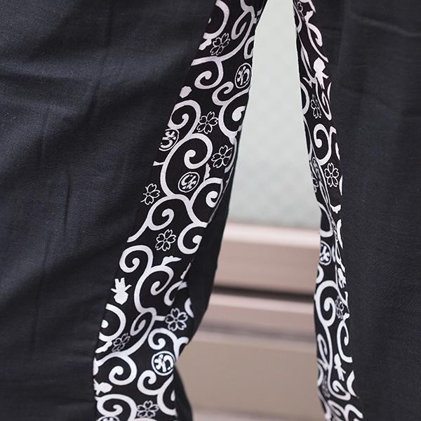 ちぎり] CHIGIRI 和柄 ダボシャツ メンズ 桜 縮緬 鯉口 Wガーゼ CHS41