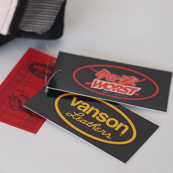 VANSON（バンソン） T.F.O.A 武装戦線コラボ メッシュキャップ 片耳