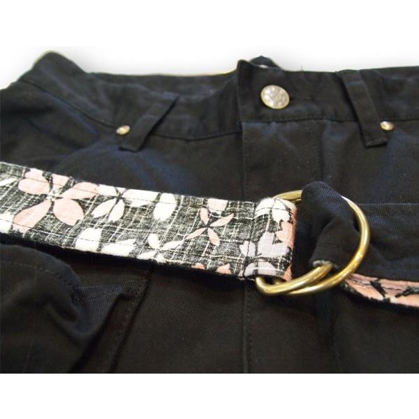 泥棒日記 どろぼうにっき 30%OFF SALE!! 桜柄ガテンパンツ DW8620 和柄 
