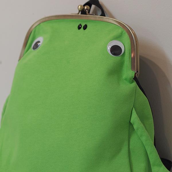 gym master（ジムマスター） カエルがま口リュック G321357 レディース