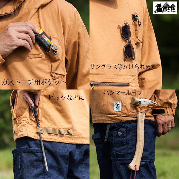 grn outdoor HIASOBI CAMPER JACKET ジーアールエヌアウトドア grn outdoor HIASOBI CAMPER JACKET ジーアールエヌアウトドア