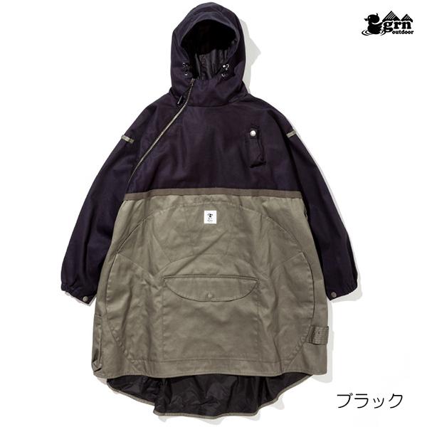 grn outdoor キャンパーポンチョ grn outdoor ジーアールエヌアウトドア HIASOBI CAMPER PONCHO GO9207Q