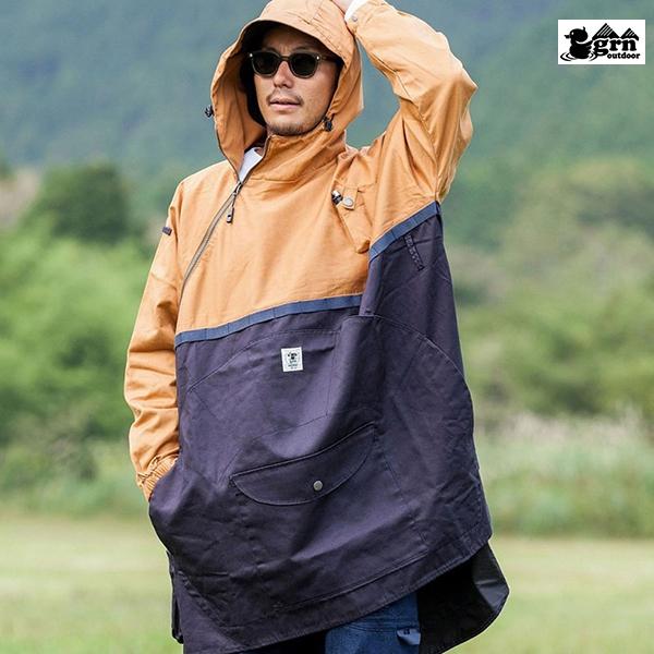 ジャケット・アウター grn outdoor HIASOBI CAMPER PONCHO grn outdoor ジーアールエヌアウトドア HIASOBI CAMPER PONCHO GO9207Q