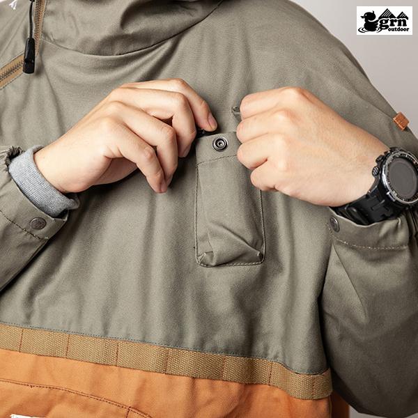grn outdoor キャンパーポンチョ grn】HIASOBI CAMPER PONCHO INDIGO（インディゴ） | ガレージファクトリー