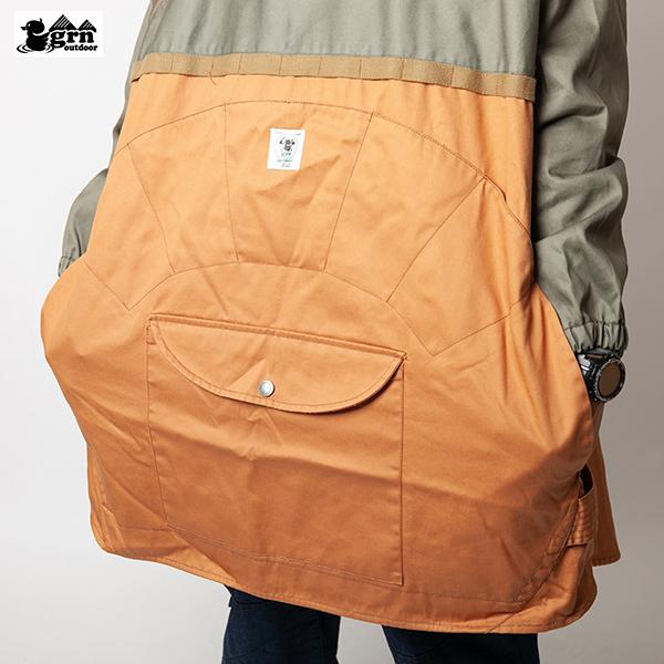grn outdoor ジーアールエヌアウトドア HIASOBI CAMPER PONCHO GO9207Q