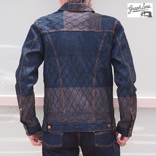 graphzero graphzero グラフゼロ ライダース JEAN-JACKET KENDO graphzero graphzero グラフゼロ ライダース JEAN-JACKET KENDO