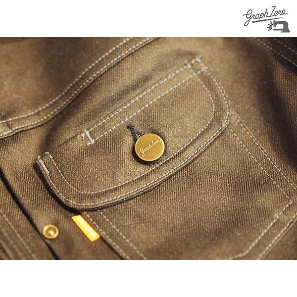graphzero graphzero グラフゼロ ライダース JEAN-JACKET Coated graphzero graphzero グラフゼロ ライダース JEAN-JACKET Coated