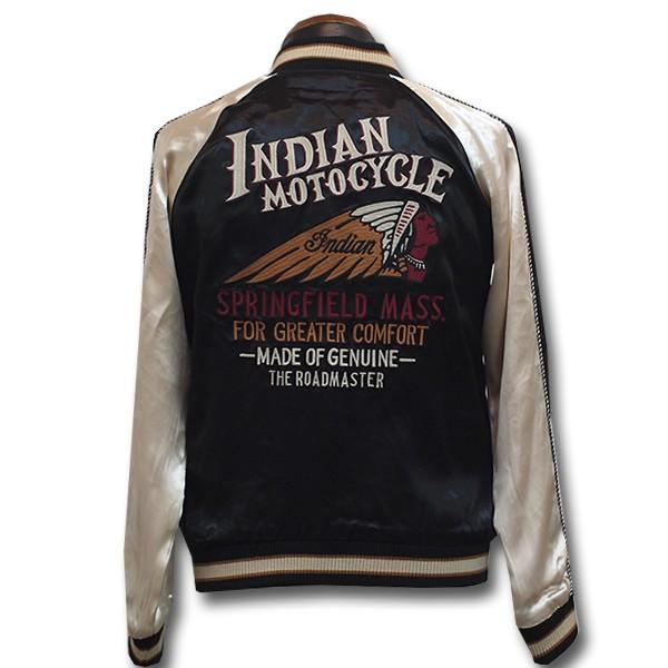 INDIAN MOTOCYCLE　サテンリバーシブルスカジャン INDIAN MOTOCYCLE（インディアンモトサイクル） サテンリバーシブル