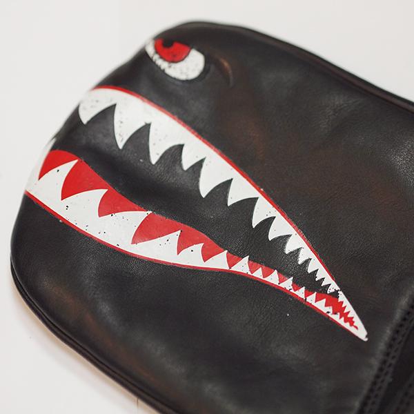 JAM'S GOLD WINTER LEATHER GLOVE ミトン付き裏ボアシャークヘッド JGG