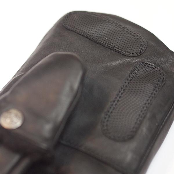 JAM'S GOLD WINTER LEATHER GLOVE ミトン付き裏ボアシャークヘッド JGG