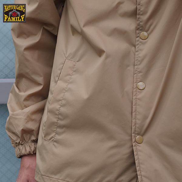 NATIVE GANG FAMILY 後身バイクベイビーナイロンコーチ