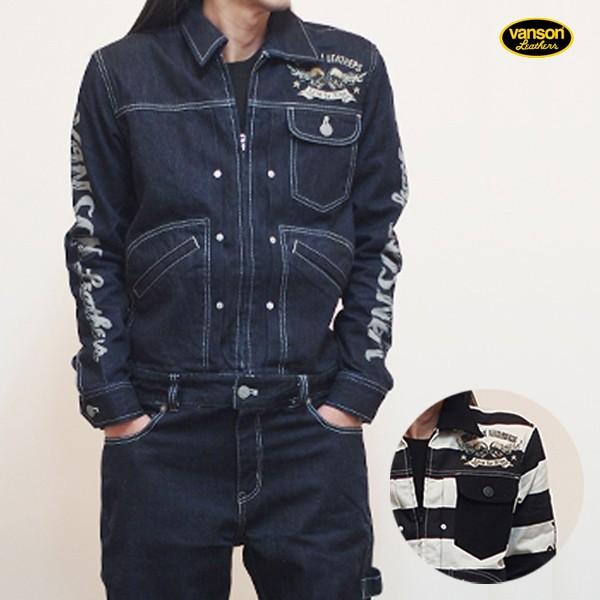 VANSON（バンソン） 30%OFF SALE!! デニムオールインワン NVAO-701