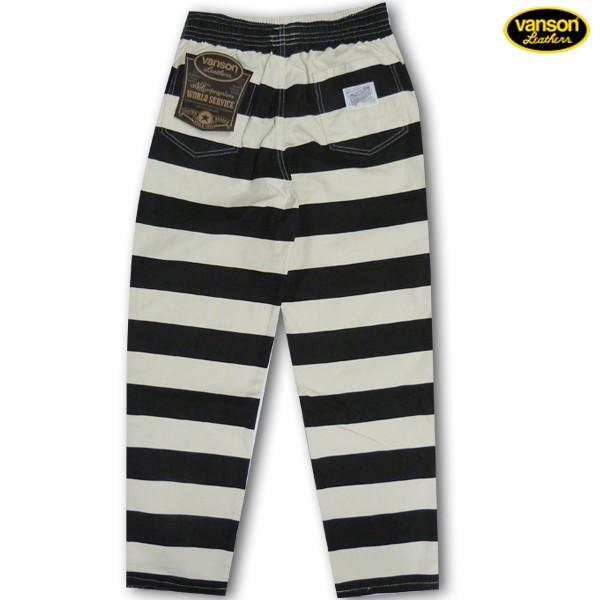 ♦vanson/バンソン ボーダーパンツ☠ VANSON(バンソン) ボーダー柄ワークパンツ / NVBL-404 / 定番 人気