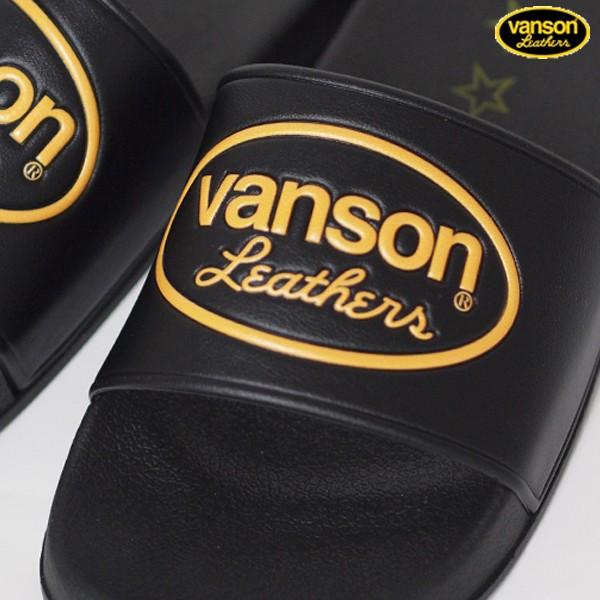 VANSON サンダル シャワーサンダル NVSK-2002 アメカジ バイカー 巾着