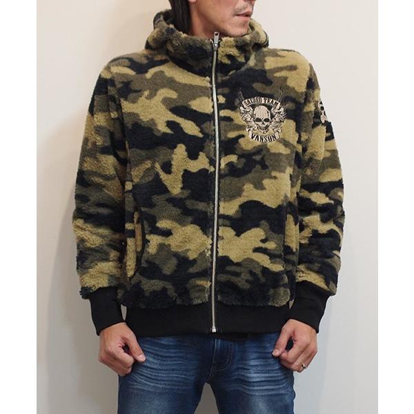 VANSON（バンソン） 20%OFF SALE!! ボアパーカー NVSZ-710 アメカジ