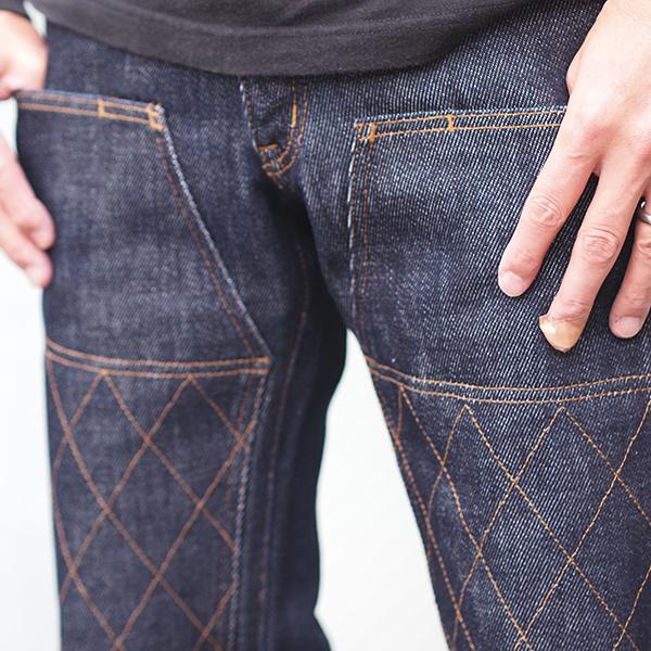 児島ジーンズ 21oz W-KNEE ストレートデニム RNB-1221WK デニム