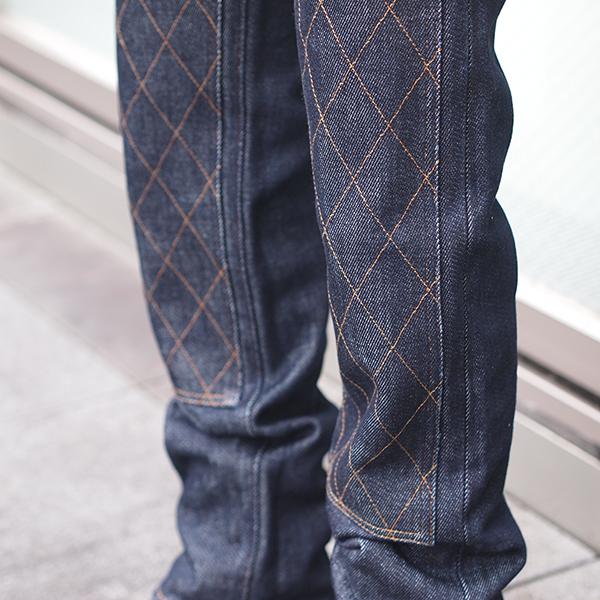 児島ジーンズ 21oz W-KNEE ストレートデニム RNB-1221WK デニム
