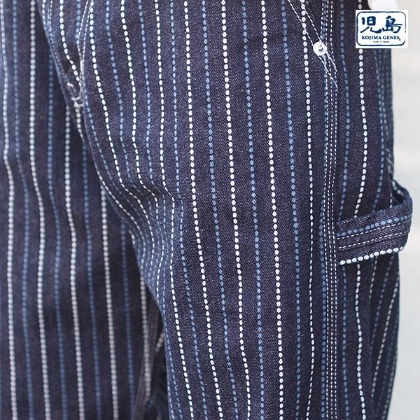 児島ジーンズ 13oz バイカラーウォバッシュペインターパンツ RNB-1366